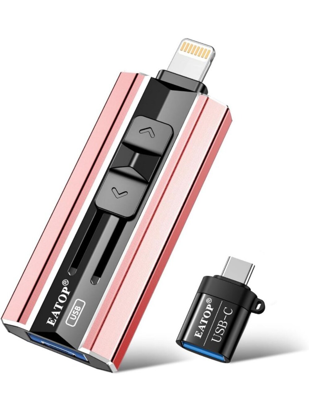 256GB Flash Drive for iPhone & iPad - USB Photo Stick, Video Backup, No App